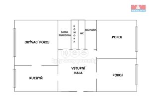 Prodej bytu 3+1, Ostrava - Poruba, Alšova, 80 m2