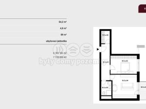 Prodej bytu 2+kk, Brno - Staré Brno, Nové sady, 59 m2