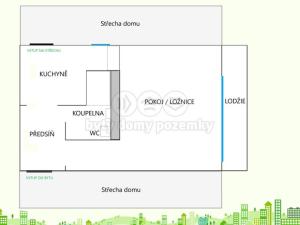 Pronájem bytu 1+1, Havířov - Podlesí, Kosmonautů, 28 m2