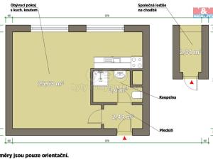 Prodej bytu 1+kk, Plzeň - Jižní Předměstí, Na Jíkalce, 33 m2