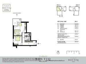 Prodej bytu 2+kk, Praha - Chodov, Dunovského, 63 m2