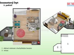 Prodej bytu 3+kk, Praha - Vysočany, Pod pekárnami, 90 m2