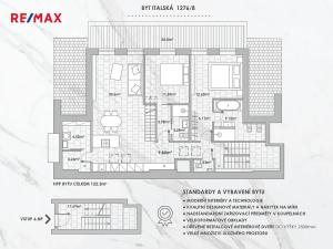 Prodej bytu 3+kk, Praha - Vinohrady, Italská, 120 m2