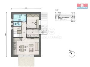 Prodej pozemku pro bydlení, Služátky, 1298 m2