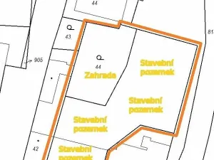 Prodej pozemku pro bydlení, Vykáň, 1770 m2
