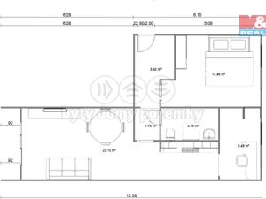 Pronájem bytu 2+1, Světlá nad Sázavou, Sázavská, 60 m2