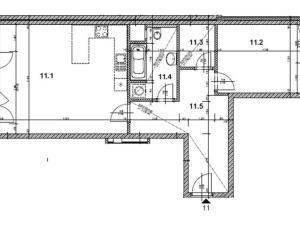 Pronájem bytu 2+kk, Praha - Háje, Sochorcova, 82 m2