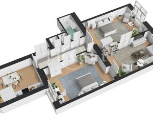 Prodej bytu 3+1, Praha - Žižkov, Přibyslavská, 90 m2