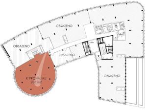 Pronájem kanceláře, Praha - Nusle, Lomnického, 208 m2