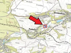 Prodej podílu zahrady, Podlešín, 1470 m2