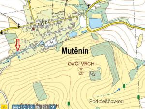 Prodej pozemku, Mutěnín, 589 m2
