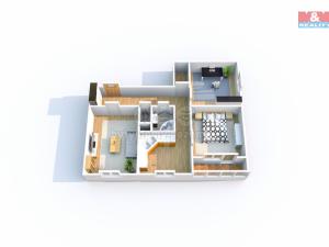 Pronájem bytu 3+1, Krupka, Jasmínová, 66 m2