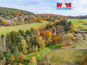 Prodej pozemku pro bydlení, Stříbrná Skalice, 1955 m2