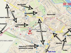 Pronájem bytu 1+kk, Brandýs nad Labem-Stará Boleslav - Brandýs nad Labem, Zahradnická, 33 m2