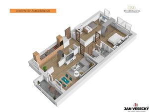 Prodej bytu 3+1, Praha - Chodov, Valentova, 65 m2