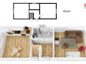 Prodej rodinného domu, Petrovice II - Boštice, 116 m2