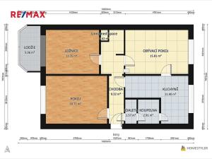 Prodej bytu 3+1, Loučná nad Desnou, 71 m2