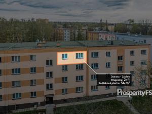 Prodej bytu 2+1, Ostrava - Zábřeh, Kosmonautů, 54 m2