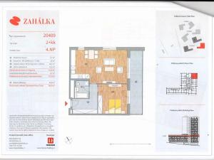 Prodej bytu 2+kk, Praha - Modřany, Mezi vodami, 73 m2