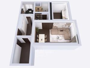 Prodej bytu 1+1, Praha - Troja, Olštýnská, 43 m2