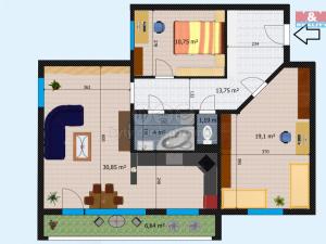 Prodej bytu 3+1, Kutná Hora - Šipší, Na Studních, 79 m2