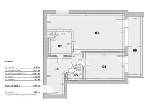 Prodej bytu 2+kk, Praha - Dubeč, Dubeckého, 53 m2