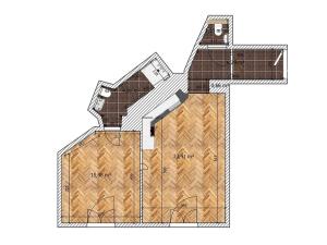 Prodej bytu 2+kk, Praha - Nové Město, Navrátilova, 48 m2