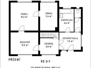 Prodej rodinného domu, Metylovice, 100 m2