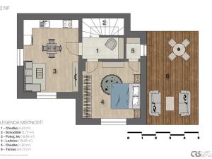 Prodej rodinného domu, Měchenice, Sloupecká, 165 m2