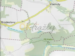 Dražba lesa, Všehrdy, 3720 m2