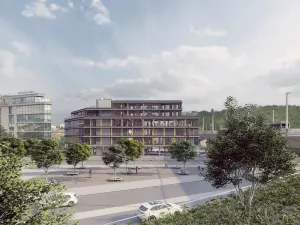 Pronájem kanceláře, Praha - Hlubočepy, Strakonická, 134 m2