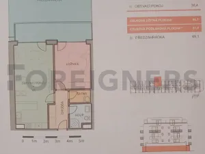 Pronájem bytu 2+kk, Olomouc, Aloise Rašína, 61 m2