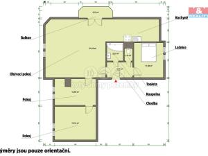 Prodej bytu 4+kk, Mariánské Lázně - Úšovice, Franze Kafky, 99 m2