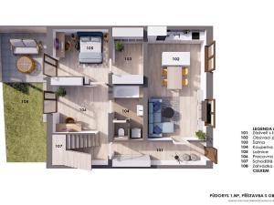 Prodej rodinného domu, Brno, Farní, 66 m2