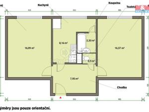 Prodej bytu 2+1, Aš, Karlova, 54 m2