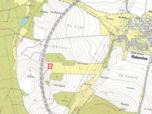 Prodej podílu pole, Rakovice, 1354 m2