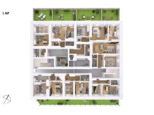 Prodej bytu 2+kk, Postupice, Blanická, 43 m2