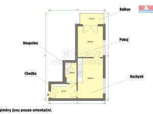 Pronájem bytu 2+kk, Lázně Kynžvart, Královské svahy, 47 m2