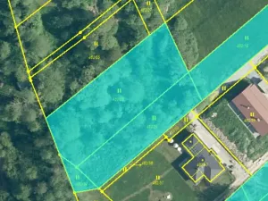 Prodej pozemku, Horní Planá, 731 m2