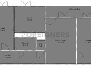 Prodej bytu 3+1, Hradec Králové, M. D. Rettigové, 77 m2