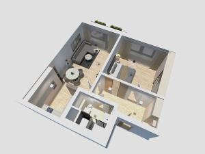 Prodej bytu 2+kk, Praha - Hloubětín, Sobí, 55 m2