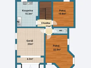 Prodej rodinného domu, Praha - Újezd nad Lesy, Novosibřinská, 270 m2