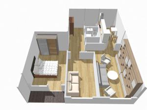 Pronájem bytu 3+1, Praha - Chodov, Ke Kateřinkám, 65 m2