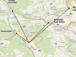 Pronájem bytu 3+1, Čermná nad Orlicí - Malá Čermná, 68 m2
