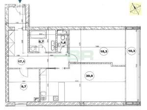 Pronájem bytu 3+kk, Plzeň, Lidická, 97 m2