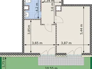 Prodej bytu 2+kk, Rychnov nad Kněžnou, Javornická, 51 m2