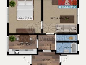 Prodej rodinného domu, Chroustov, 57 m2