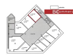 Pronájem obchodního prostoru, Brno, Nádražní, 50 m2