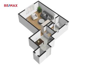 Prodej bytu 1+kk, Praha - Libeň, Na žertvách, 37 m2