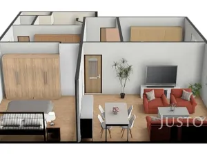 Prodej bytu 3+1, Písek, Za Pazdernou, 72 m2